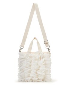 LeSportsac RUFFLE MINI N/S TOTE/メレンゲレースラッフル