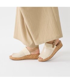 ing <ing>バックベルトウエッジサンダル