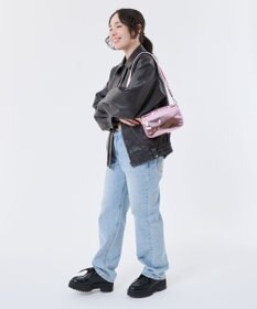 LeSportsac MIR E/W PHONE CROSSBODY/ピンクアメジスト