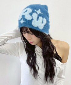 WEGO RRWロゴシャギーニットワッチ