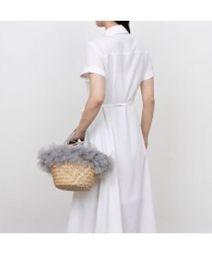 UNBILLION カカトゥ kakatoo / チュールフリンジカゴバッグ