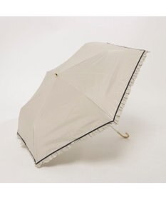 UNBILLION カシュネ cachenez / PUヒートカットフリル3段折りたたみ傘