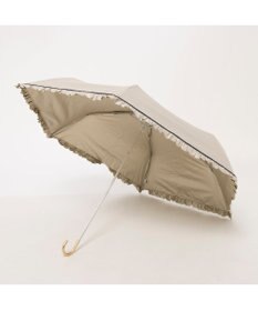 UNBILLION カシュネ cachenez / PUヒートカットフリル3段折りたたみ傘