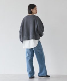 AMERICAN HOLIC ピグメントショートスウェット