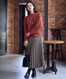 ANY L 【5色展開】バイカラーMIXニット