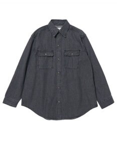 woadblue ＜坪田あさみさんコラボ＞CPOデニムジャケット グレー