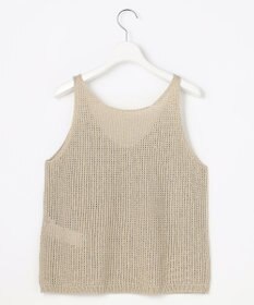 自由区 【カタログ掲載】ペーパーコットンメッシュ ベスト