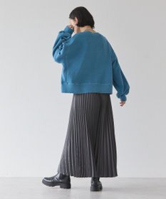 AMERICAN HOLIC ピグメントショートスウェット