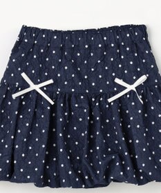 ANY KIDS 【洗濯機可能】バルーン ドットスカート