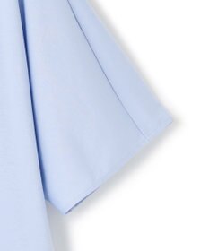 ICB 【WEB限定】ブラウスライクスムース スタンドカラーカットソー