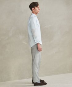 GOTAIRIKU ノルマンディリネン使用【洗える】カッタウェイカラー ソフトリネンシャツ