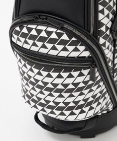 23区GOLF 【UNISEX】フラッグ総柄キャディバッグ　他と被らないデザイン