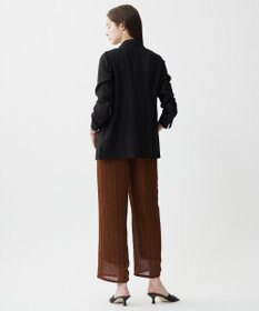 ICB スクエアチェックレノクロス ワイドストレートパンツ