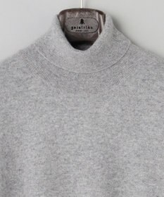 GOTAIRIKU GOLD LABEL/WEB&一部店舗限定【洗える】カシミヤ100％ ハイゲージタートルネック ニット