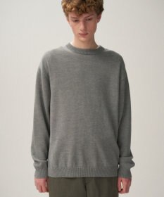 ATON WOOL WASHI | クルーネックセーター - UNISEX