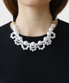 TOCCA LACE PEARL NECKLACE ネックレス