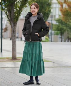 Tiaclasse 【洗える】配色ニットトップスプルオーバー