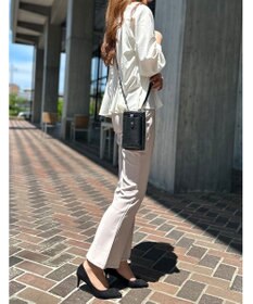 LA BAGAGERIE 【MONICA】バイカラー スマホショルダー