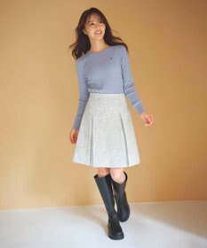 Feroux 【洗える】ケーブル ニット