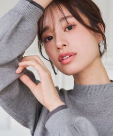 Tiaclasse 【洗える】配色ニットトップスプルオーバー