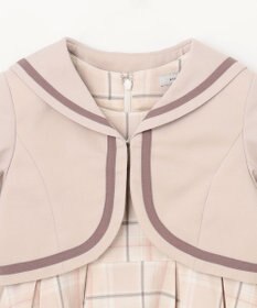 ANY KIDS ジャケット付き チェック ワンピース