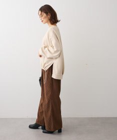 Green Parks なめらかタッチスウェード調ドロストプルオーハ