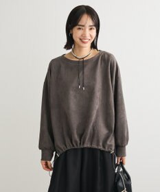 Green Parks なめらかタッチスウェード調ドロストプルオーハ