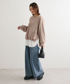 Green Parks なめらかタッチスウェード調ドロストプルオーハ