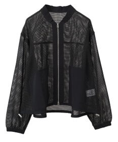 AMERICAN HOLIC メッシュ異素材切替ブルゾン