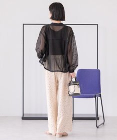 AMERICAN HOLIC メッシュ異素材切替ブルゾン