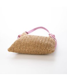 UNBILLION カシュカシュ cachecache / 下がりグログラン柄編みトートバッグ