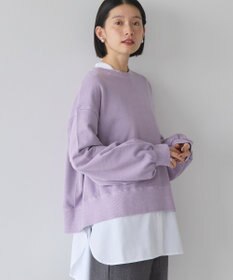 AMERICAN HOLIC ピグメントショートスウェット