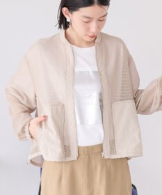 AMERICAN HOLIC メッシュ異素材切替ブルゾン