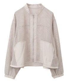AMERICAN HOLIC メッシュ異素材切替ブルゾン
