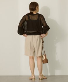 AMERICAN HOLIC 【WEB限定】【接触冷感】2WAYシアーニットカーディガン