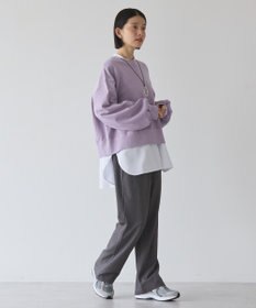 AMERICAN HOLIC ピグメントショートスウェット