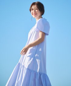 #Newans フレアヘムシャツワンピース