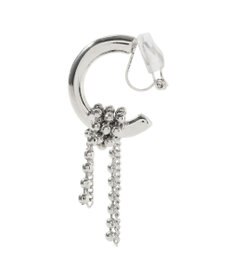 YECCA VECCA チェーンフリンジイヤリング