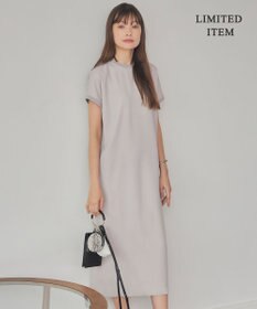 ICB L 【WEB限定・接触冷感・UVケア・速乾・洗える】FluidBackSatin ワンピース