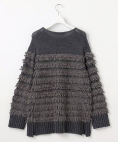自由区 【PREMIUM KNIT COLLECTION】スパンコールコンビ ニット
