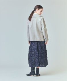 GRACE CONTINENTAL ラムレザーＰコート