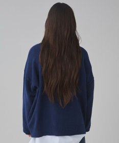 WEGO 【ユニセックス着用ITEM/SMLサイズ展開】アクセ付きワンポイントニットプルオーバー