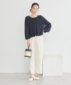 earth music&ecology シアーバルーンプルオーバー