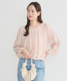 earth music&ecology シアーバルーンプルオーバー