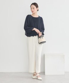 earth music&ecology シアーバルーンプルオーバー