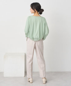 earth music&ecology シアーバルーンプルオーバー