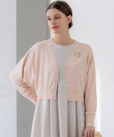 23区 S 【APPLAUDIR】コンパクト ドルマンスリーブ ラメカーディガン