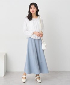 earth music&ecology シアーバルーンプルオーバー