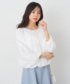 earth music&ecology シアーバルーンプルオーバー