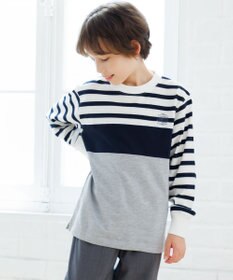 J.PRESS KIDS 【100-130cm】ボーダーミックス カットソー